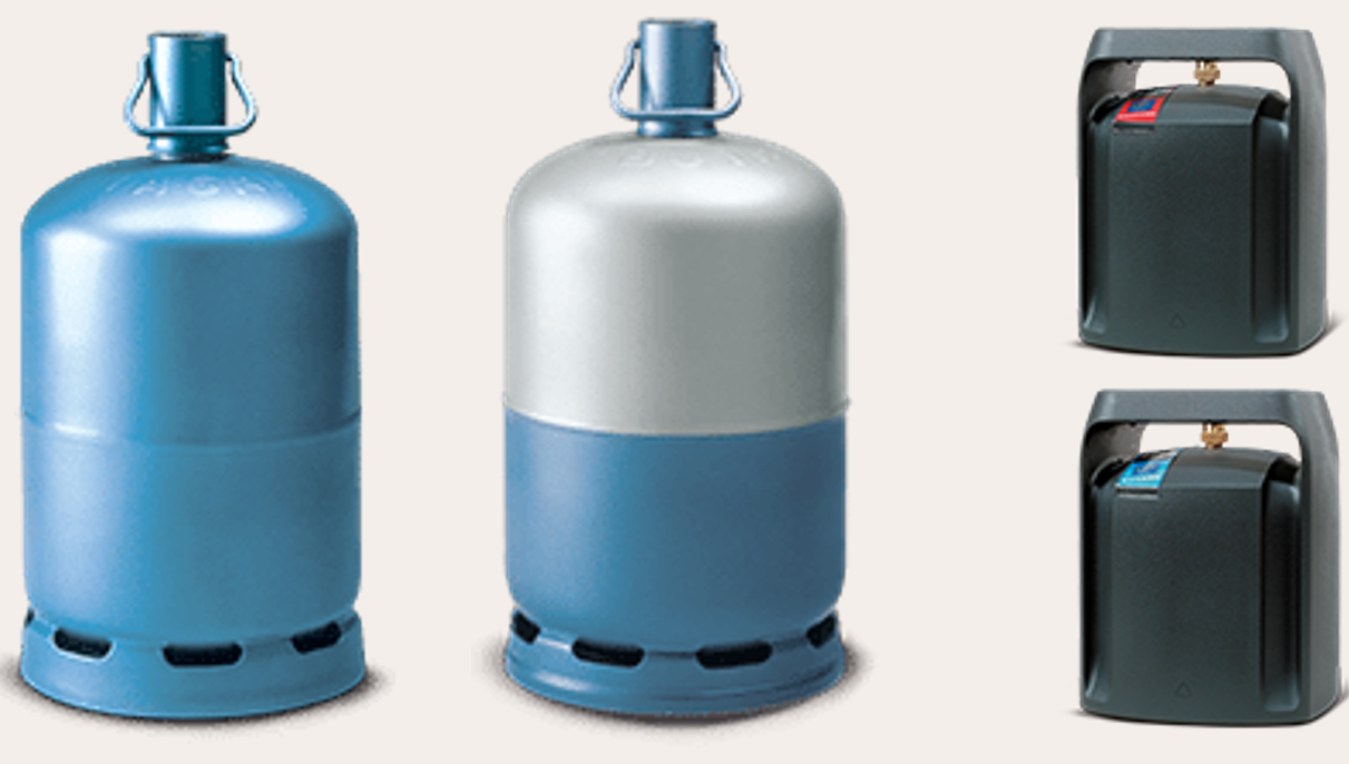 Détendeur pour gaz propane 37 millibars pour bouteilles cube, BUTAGAZ